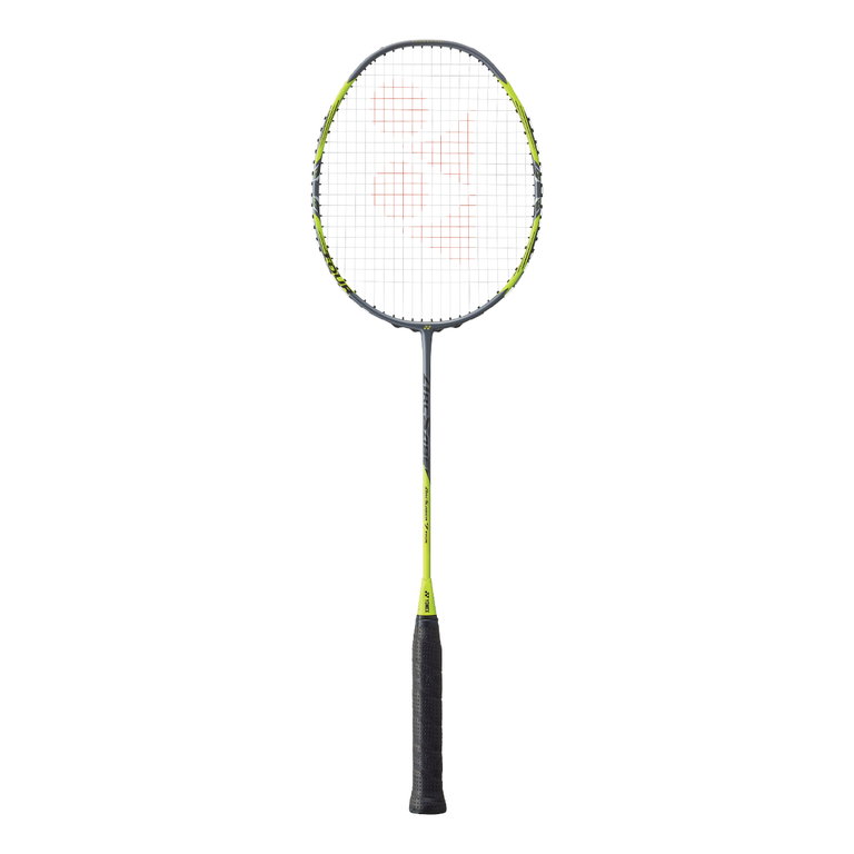 Yonex Badmintonschläger ARC Saber 7 Tour (ausgewogen, mittel) grau/gelb- unbesaitet -